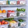 Clear Plastic Refrigerator Food Storage Box Container Fridge Drawer Shelf Household Kitchen Pantry Organizer Box