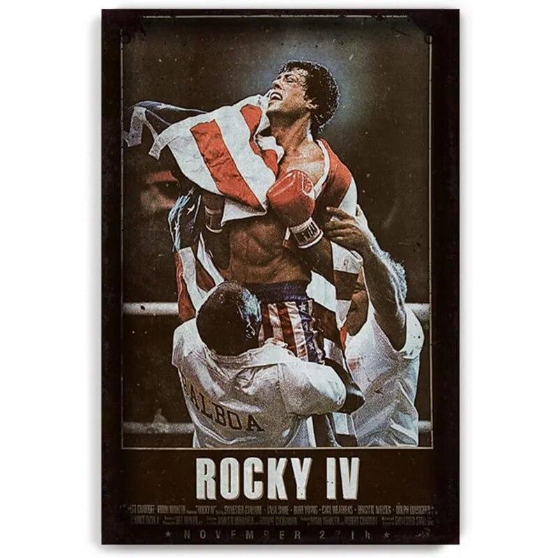 Retro Che Guevara Rocky Metal Tin Signs Vintage Posters for Garage Game Room Bars Man Cave Cafe Pubs Clubs Home Wall Decor Gift