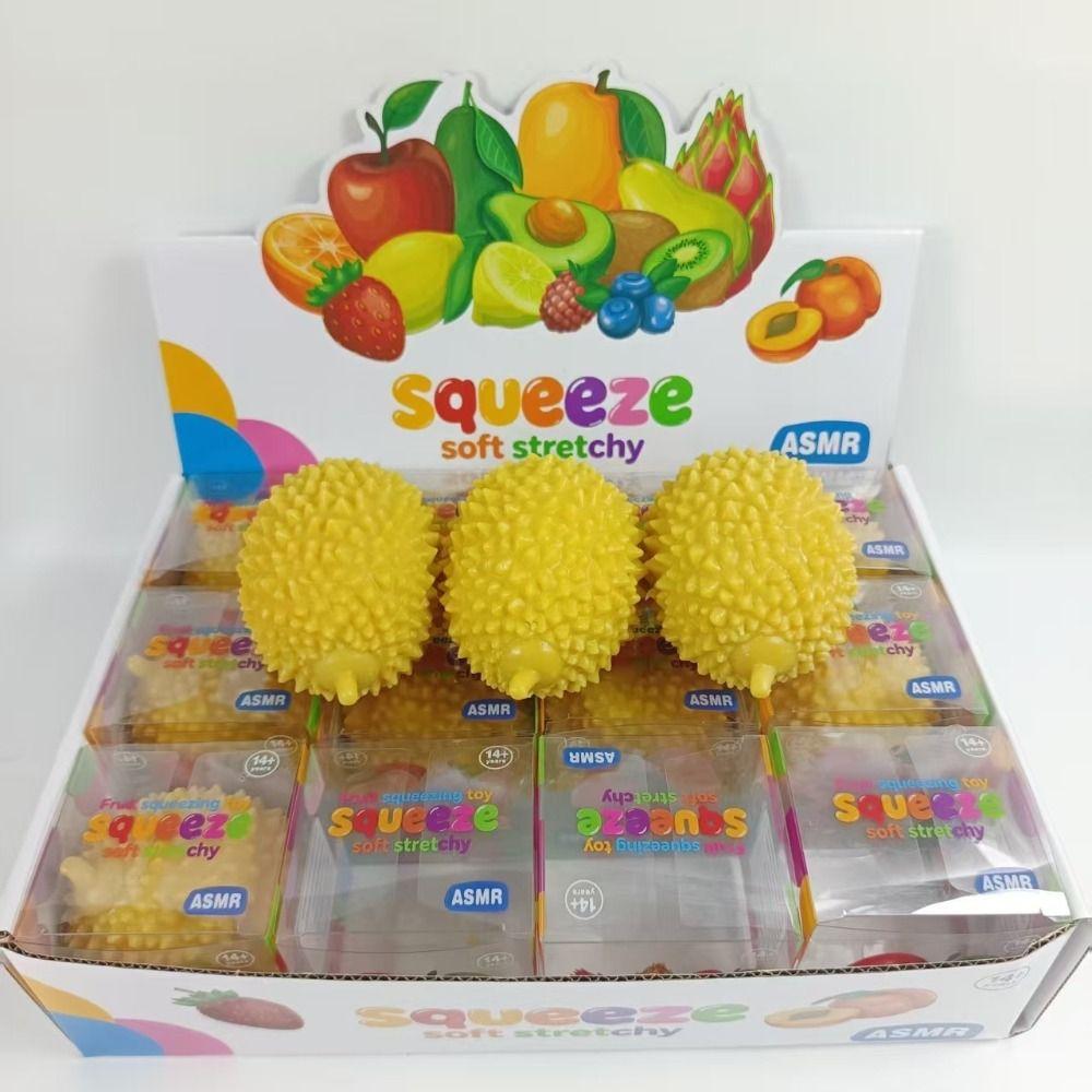 Hand Relax Crunchy Lemon Shapable Blocks Filled Squishy Boys Girls Crispy Mango Kids Adults