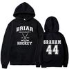 Fashion Hip-hop Graham 44 Printing Hoodie Loose Street Pullover Autumn Casual Clothes Men Women Tops Vintage Sweatshirts