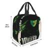 Custom W-Wickeds Magic Thermal Insulated Lunch Bags Women American Resuable Lunch Tote for Work School Travel Storage Food Box