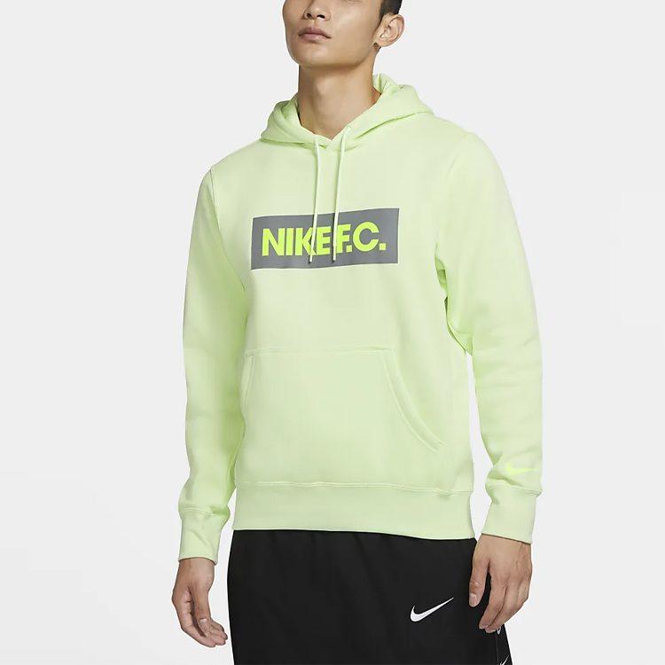 Nike Толстовки Мужские Зеленые С Капюшоном Средней Посадки Обычные CT2012-383