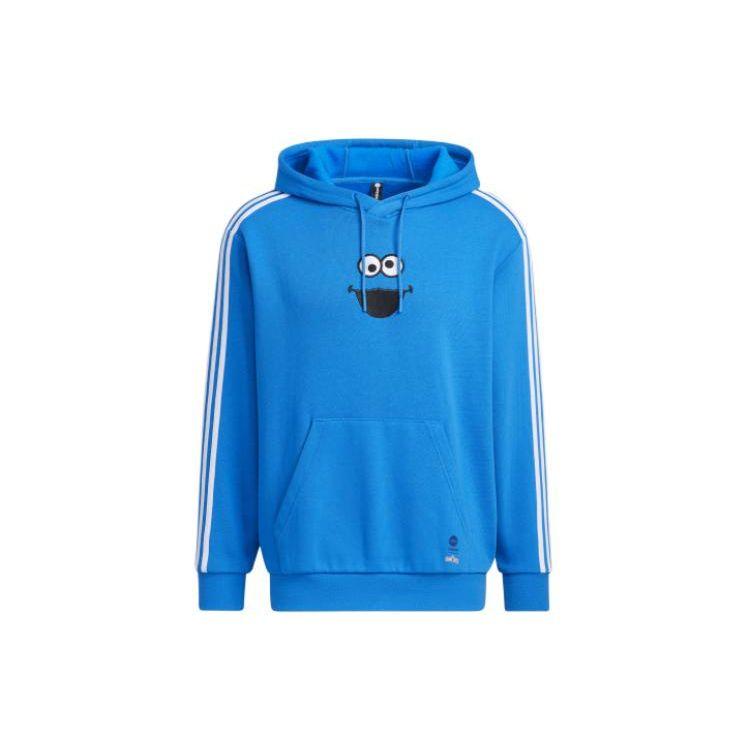 adidas Худи унисекс с коротким рукавом Neo x SESAME STREET Синий HD7297