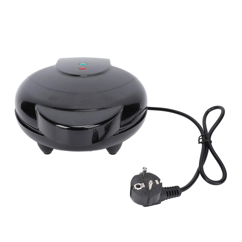 Мини-машина для приготовления пончиков с 7 отверстиями из нержавеющей стали, алюминиевая, с антипригарным покрытием, электрическая машина для приготовления пончиков для домашнего завтрака