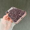 Sparkly Pink Leopard Print S26 Ultra Case  Luxury Fashion Phone Cases for Samsung Galaxy S25 S24 S23 S22 S21 FE Ultra Plus