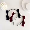 Hairband Make Up Women Headdress Headwear Hair Accessories Hair Hoop Hair Bands Velvet Bow Headband