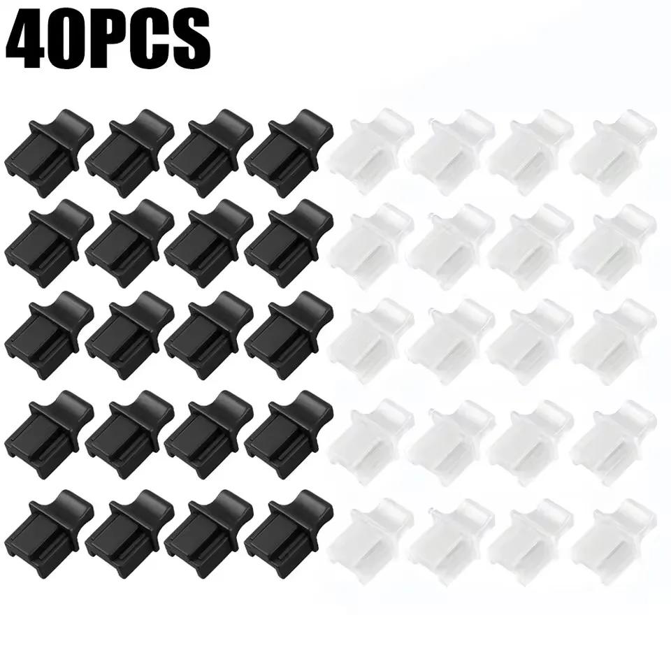 RJ45 Dust Covers Caps Silicone Dustplugs Ethernet LAN Port Protectors for Network Swticher Router Hub Computer Anti-dust Plug