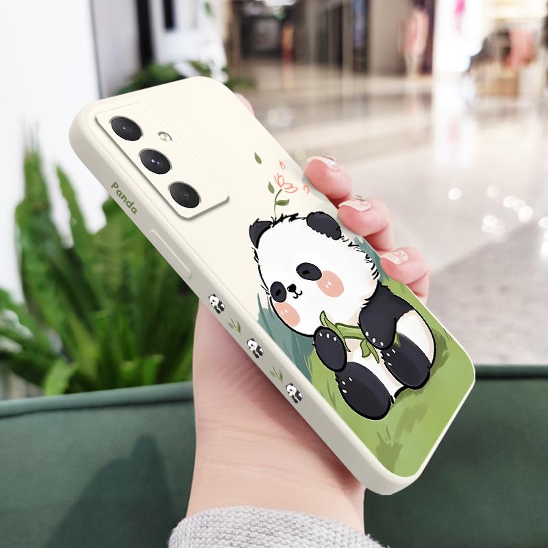 Baby Panda Phone Case For Samsung Galaxy A56 A36 A26 A16 A06 A17 A07 A55 A35 A25 A15 A05 A54 A34 A24 A14 A04 4G 5G Cover