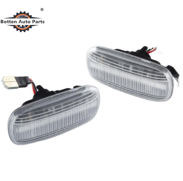 For Honda for Civic Prelude CRX Acura Fit Del Sequential Turn Signal Indicator Lamps New LED Dynamic Side Marker Signals Lights