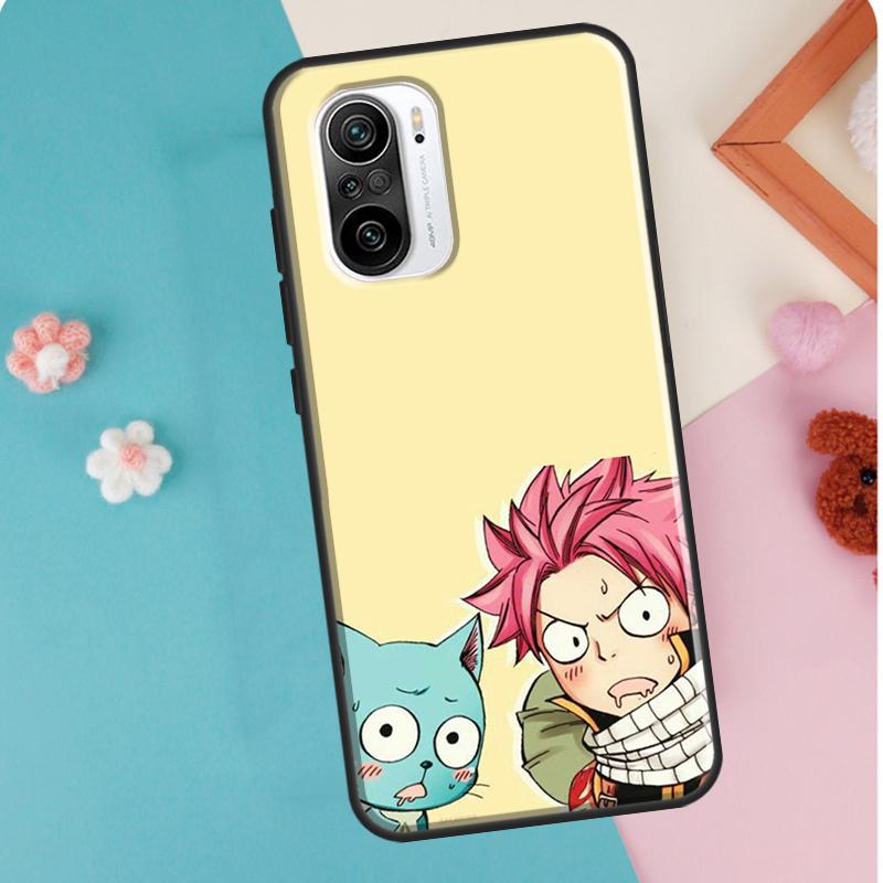 Чехол Fairy Tail Natsu для POCO F3 F1 F2 M3 M4 X4 Pro GT X3 Pro, чехол для Xiaomi Mi 11 Lite 12 X Mi 11T Pro