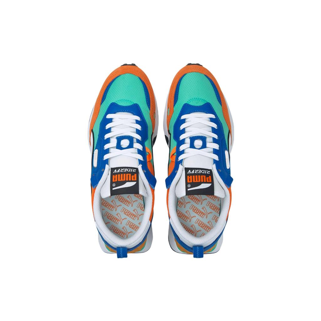 Puma Кроссовки унисекс Rider FV Future Vintage - Biscay Green Orange 387672-01