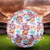 Dandy's World Print Size 5 Soccer Ball, Standard Match Football for Sports Game and Team Practice, Ideal Gift for Soccer Fans
