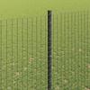 Welded Wire Fence with Posts 10 x 1.5 m (W x H)