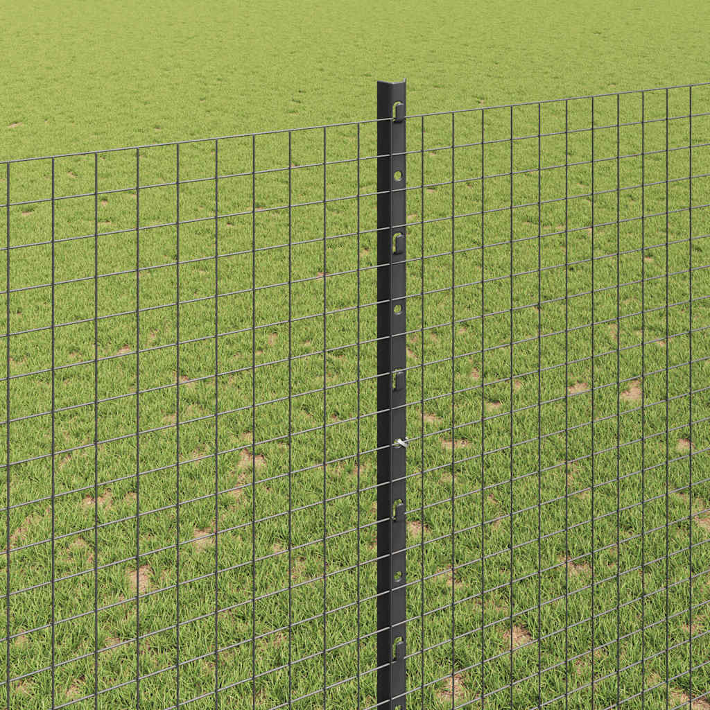 Welded Wire Fence with Posts 10 x 1.5 m (W x H)
