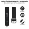 For Amazfit Active Silicone Sports Watch Strap with Colorful Buckle Max Smart Watch Band Replacement Accessory