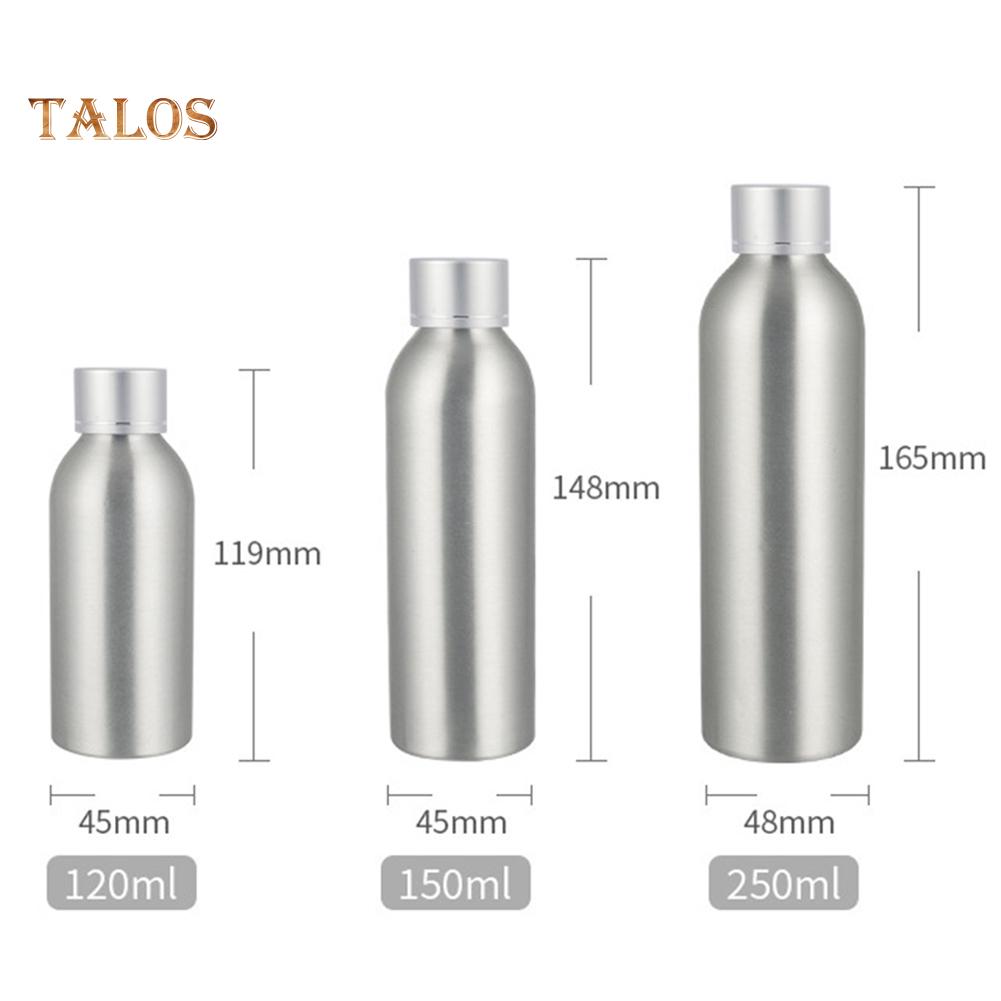 Нержавеющая алюминиевая бутылка для хранения косметической эмульсии, подходящая для лосьона, тонера, рыбацкой еды