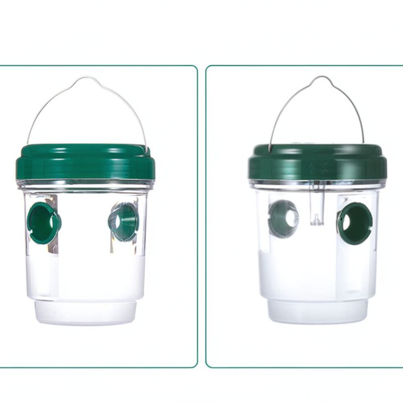 Yellow Wasp Trap Catcher For Orchard Farm Outdoor ect Control Bee Fly Durable Plastic Repellent Device
