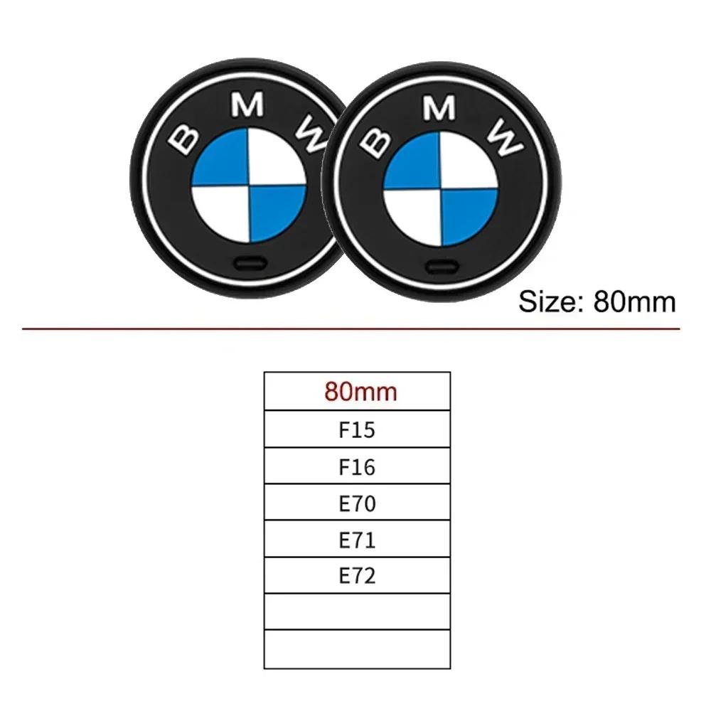 -Car Coaster Water Cup Bottle Holder Anti-slip Pad Mat for BMW E60 E70 E82 E88 E90 E92 F01 F10 F30 G01 G20 G21 G30 G11 F15 X5 X3