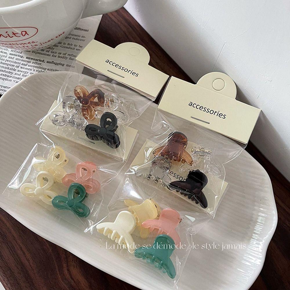 Color Girl Hair Clip Mini Hair Claw Set Cute Side Clip Women Hair Accessories Girl Hairpin Set