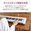 TORTE Electronic Keyboard 61 Keys Japanese Notation 300 Voices Lightweight Slim Design For Beginners Black TSDK-61/BK (Music Stand/Power