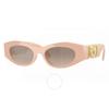 Brown Gradient Grey Mirror Silver Cat Eye Ladies Sunglasses Ve4480u 54946i 51