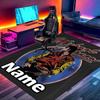 Custom Name Personalized Michael Jackson Print Carpet, Versatile Home Decor Rug, for Playroom, Apartment, Balcony, Entryway, Hallway Gift