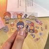 10/20/50Pcs Waterproof PVC Stickers DIY Scrapbook Decor Cute Patterns Phone Water Bottle Decor Scrapbook Decor Transparent