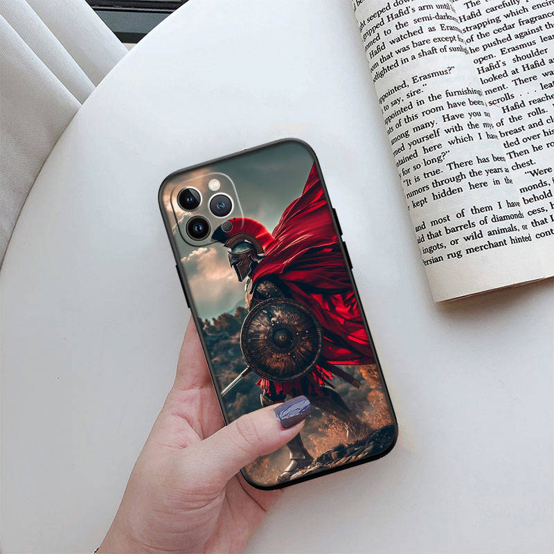 IR25 Spartan Warrior Shell for Samsung Note 20 10 S25 Plus Ultra Lite A51 A52 A53 A71 A72 A73 M20 M30 M21 M31 M51 A11 A70 A56 A26