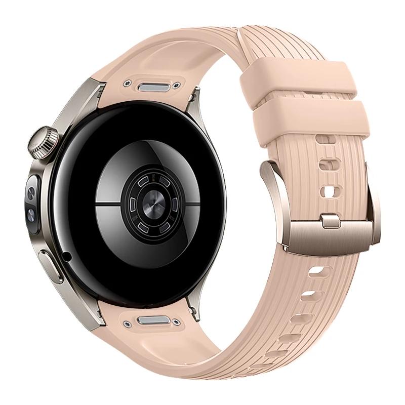 Ремешок для часов Huawei Watch 5 46 42 мм с быстросъемным механизмом, силиконовый сменный браслет для Huawei Watch 5 42/46 мм, мужской женский ремешок