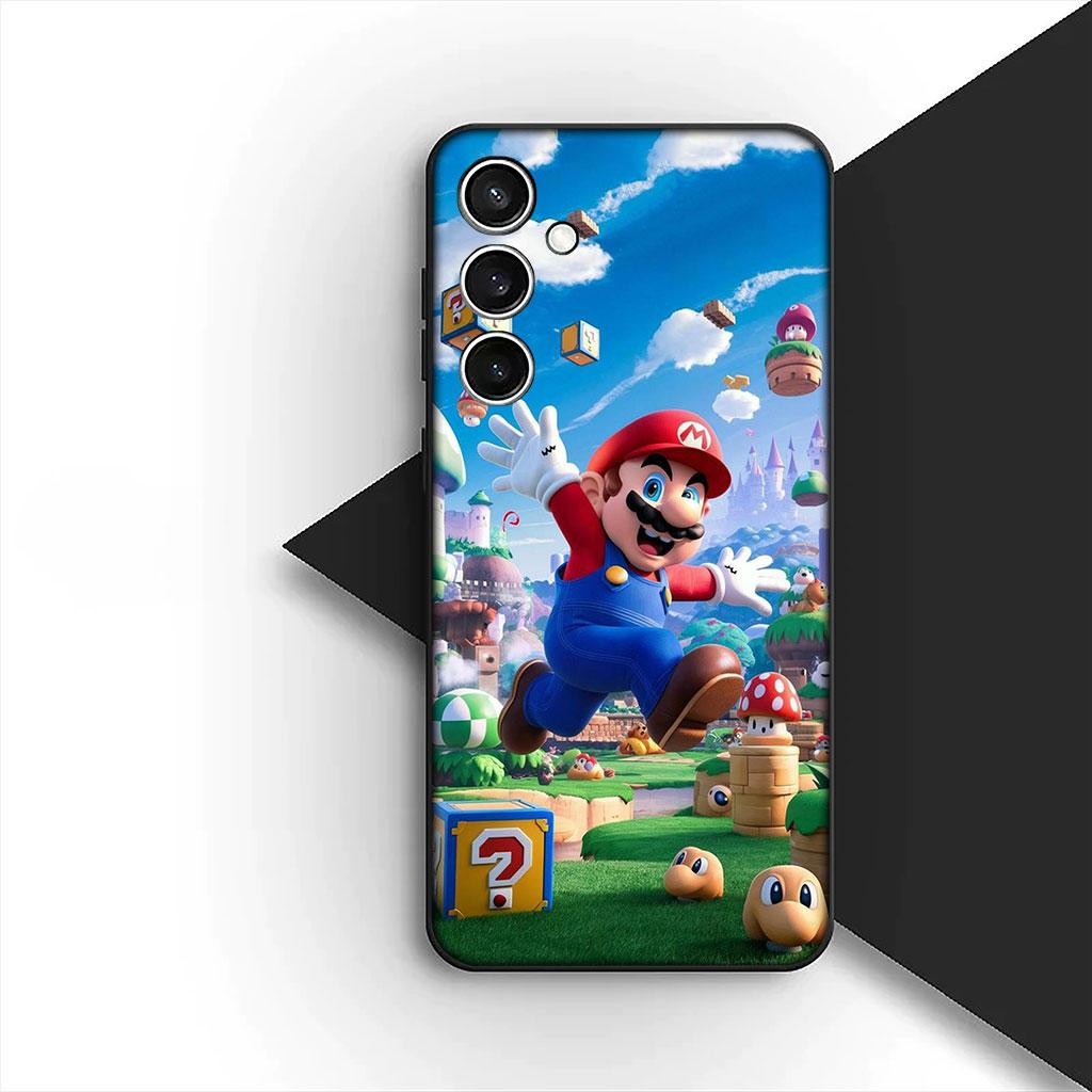 Phone Cover for Xiaomi Poco C75 C65 C71 C85 X7 X6 X5 M7 F7 F8 Ultra F6 Pro 5G Funda Casing Soft Case Game M-Marios-Wallpaper