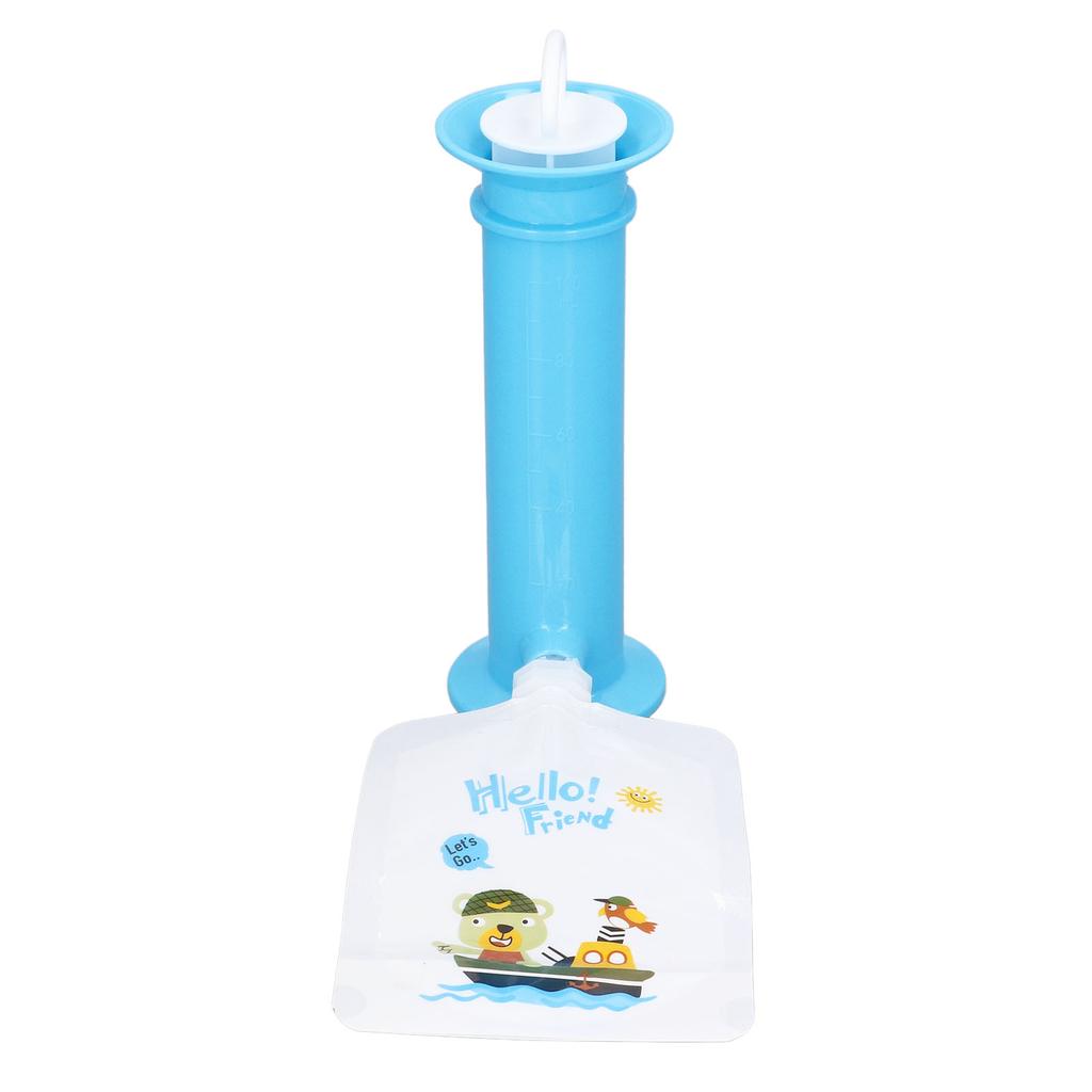7pcs Set Baby Food Pouch Maker Pure Color Pouches Toddler Fruit Squeeze Puree Filler for Kids