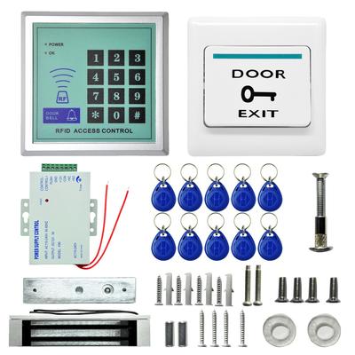 RFID-система контроля доступа DIY Kit набор для открывания стеклянных дверей, электронный магнитный замок, источник питания для идентификационной карты