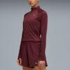 Puma Женская облегающая футболка с длинным рукавом на молнии 1/4 Run Velocity Cloudspun 527250-96