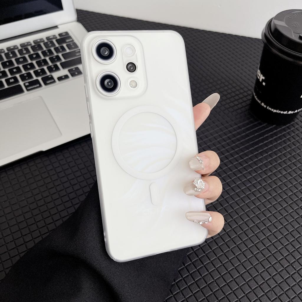 Применимо к чехлу для мобильного телефона OPPO Reno16 закаленное высокая прозрачность Findx9spro магнитный матовый теплоотвод K13 защитный чехол