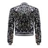 Autumn and Winter Sequins Long Sleeve Women's Jacket