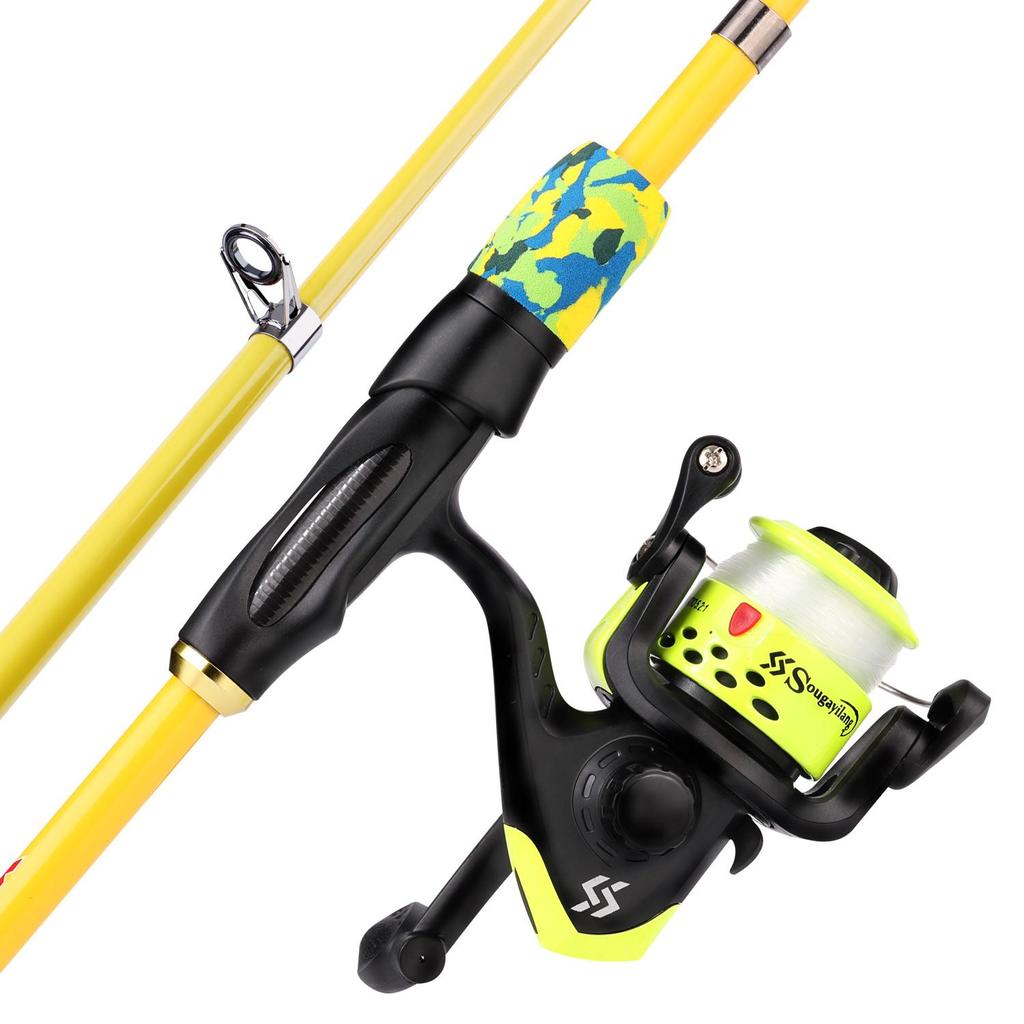 Портативная телескопическая удочка и катушка, комплекты для путешествий, спорта на открытом воздухе, наборы спиннинговых удочек