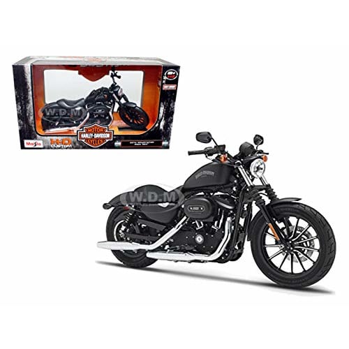 Maisto 1/12 Scale Harley-Davidson 2014 Sportster Iron 883 (Black, Finished Model) 32326