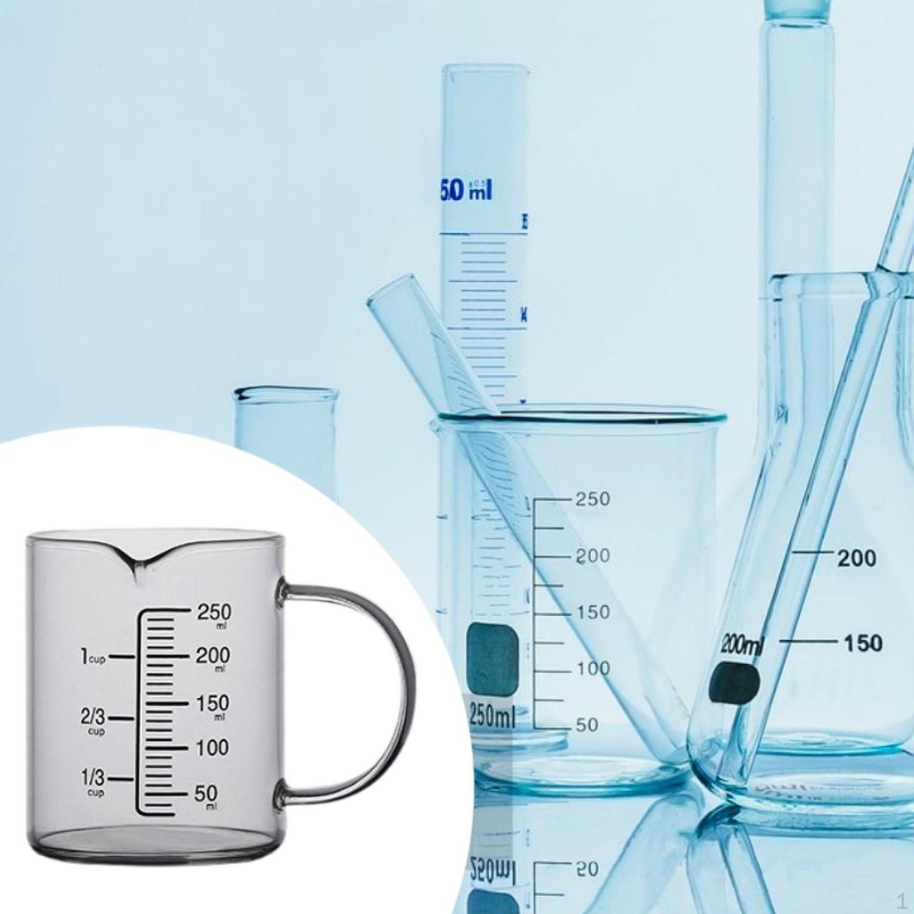 Стеклянный мерный стаканчик с высоким боросиликатным мерным кувшином для ресторана