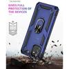 Coque + 2 Verres Trempés pour Samsung Galaxy A05 - BOOLING - Protection Renforcée - Bleu Marine