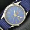 ВИНТАЖНЫЕ АВТОМАТИЧЕСКИЕ ЧАСЫ SEIKO 5 7009A ЯПОНИЯ МУЖСКИЕ СИНЕГО ЦВЕТА ЦИФЕРБЛАТ a708706-1