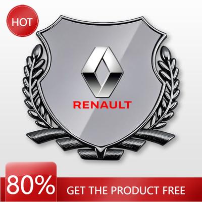 2026 Горячие Для Renault Колпаки на колеса 3D Металл Багажник автомобиля Окно Боковое Эмблема Значок Наклейка ДЛЯ RENAULT MEGANE 4 SCENIC TALISMAN ESC