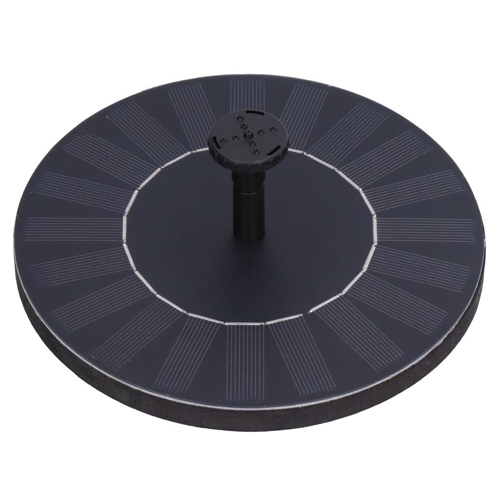 Фонтан на солнечной панели Монокристаллический кремний Уличный ландшафт Плавающая водяная помпа 5 В 2,5 Вт