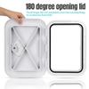 ABS Deck Access Hatch Cover, Waterproof Anti-UV, Non-Skid Inspection, Marine Boat, Yacht, RV, 15x11"