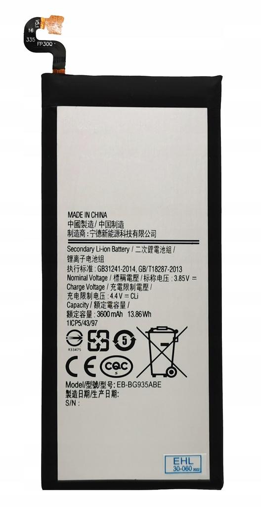 Nowa Bateria Eb-Bg935Abe Pasuje Do Samsung Galaxy S7 Edge 3600 Mah