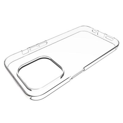 Прозрачный TPU Чехол для iPhone 15 Pro Без Водяных Знаков Ударопрочный Глянцевый Корпус Чехла для Мобильного Телефона