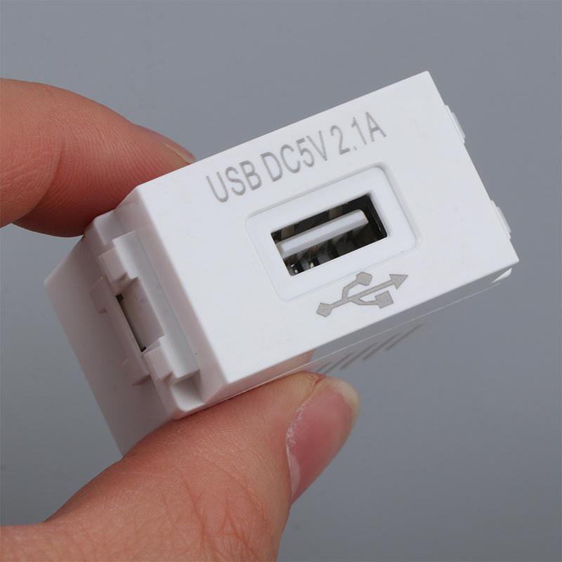 Панель для зарядки мобильного телефона, модуль питания USB, розетка 220 В, трансформатор 5 В, 2,1 А, адаптер для переключения розетки USB
