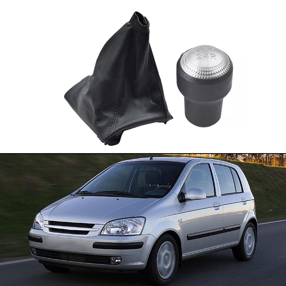 Для Hyundai Для Getz 2002 2010 Комплект гетр и ручки переключения передач Дизайн 5 скоростей