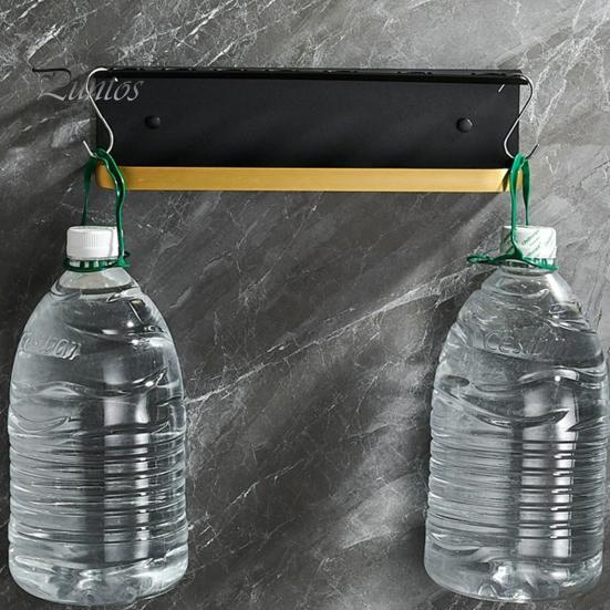 Настенная стойка для хранения фена для волос, прочная, несущая, простая в установке, многофункциональный выпрямитель для ванной комнаты, органайзер для инструментов для волос