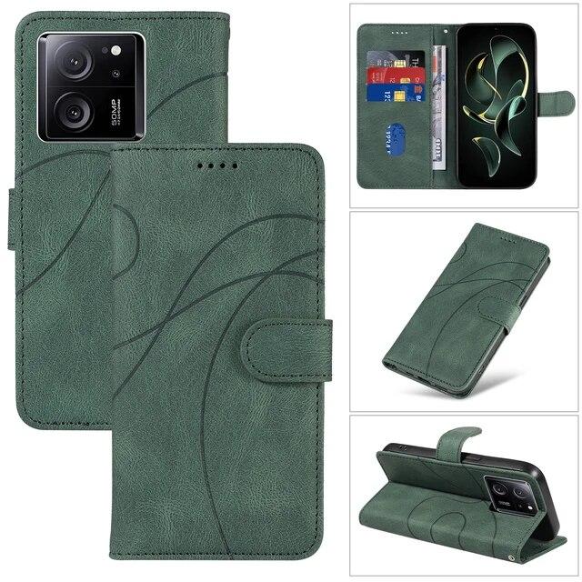 Кожаный чехол-кошелек с флип-картами для Xiaomi Redmi Note 13 Pro + plus Note13 4G 13Pro 5G 12T 12 11S 11 10, многофункциональная сумка для книг, карманный чехол-подставка