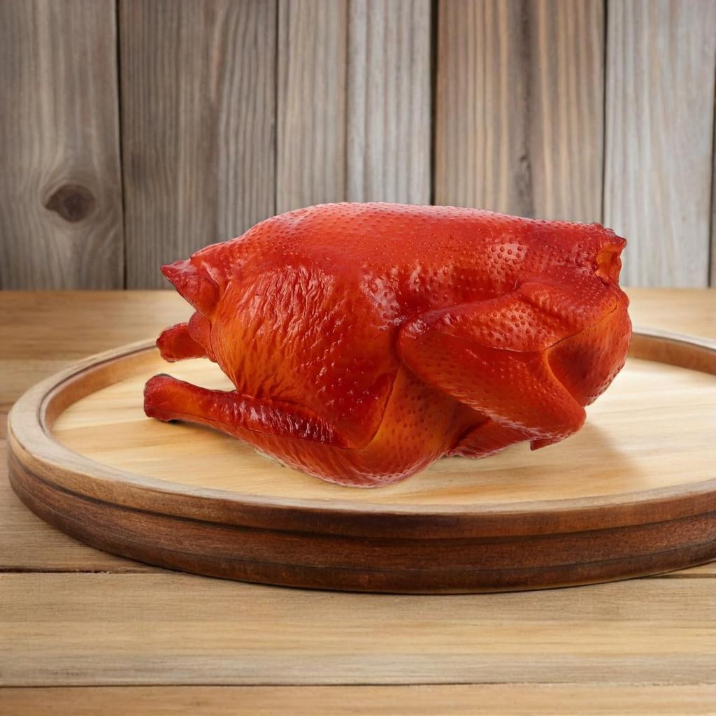 LEDMOMO Roast Chicken Cooked Turkey Food Fake Food Kitchen Use Model, Prop, Decoration, Meat, Display, Thanksgiving, Halloween,